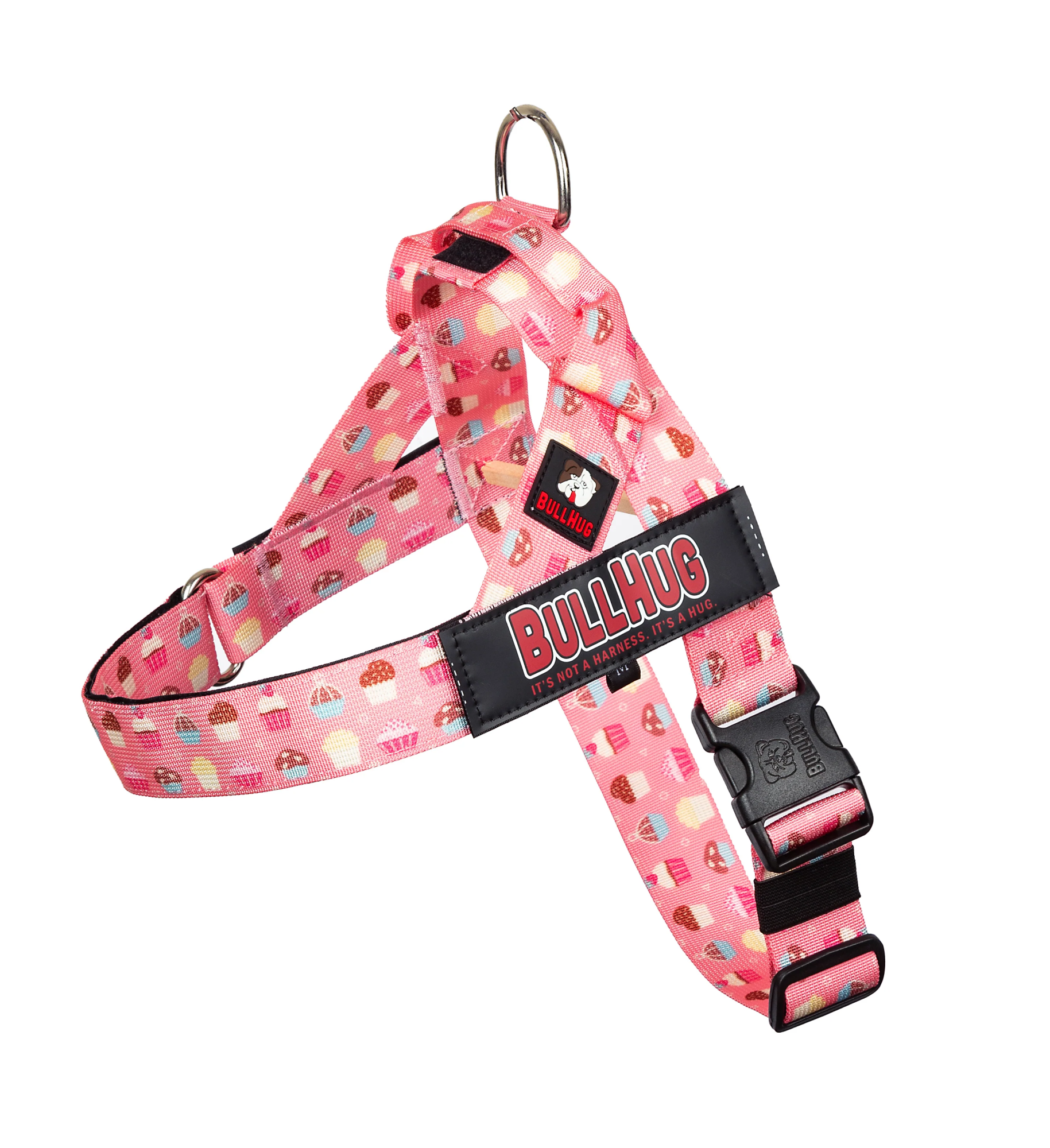 Cupcake Adjustable No-Choke Dog Harness – No Pull | BullHug