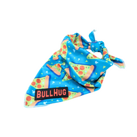 Upgrade Your Dog's Style with Pizza and BullHug Bandana