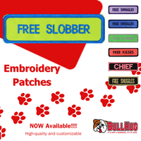 Personalize Your BullHug Harness with Embroidery Custom Name Tags