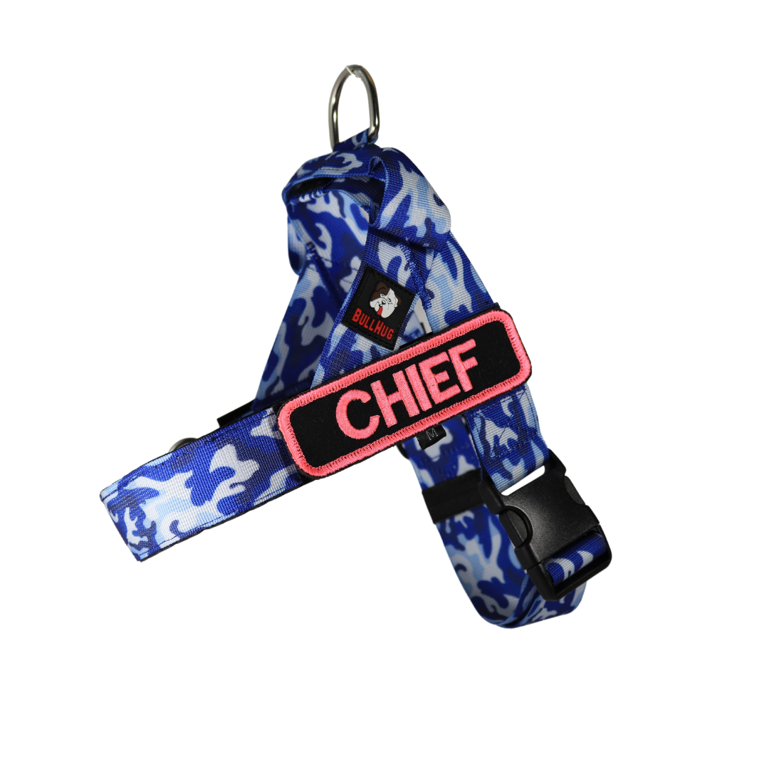 Custom Embroidery Name Tags for your BullHug