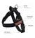 Black BullHug Dog Harness – Non-Choking, Adjustable