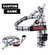 Blue & Tan Plaid BullHug Dog Harness & Leash Combo