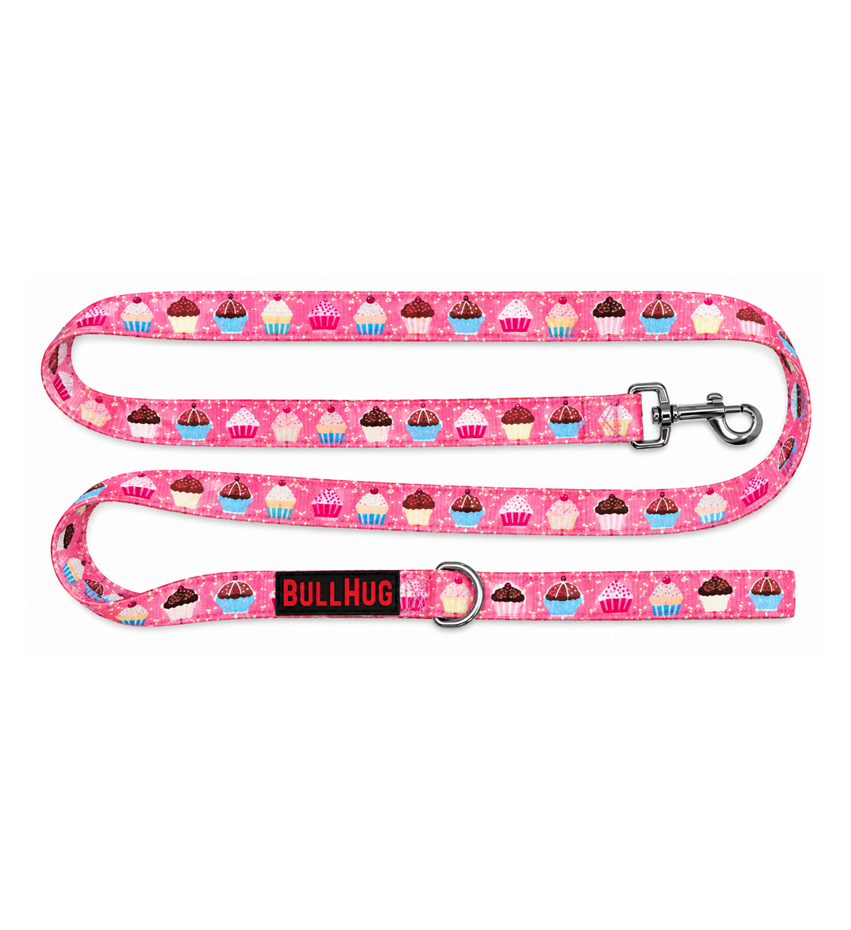 Cupcakes BullHug 6ft Dog Leash – Padded Handle