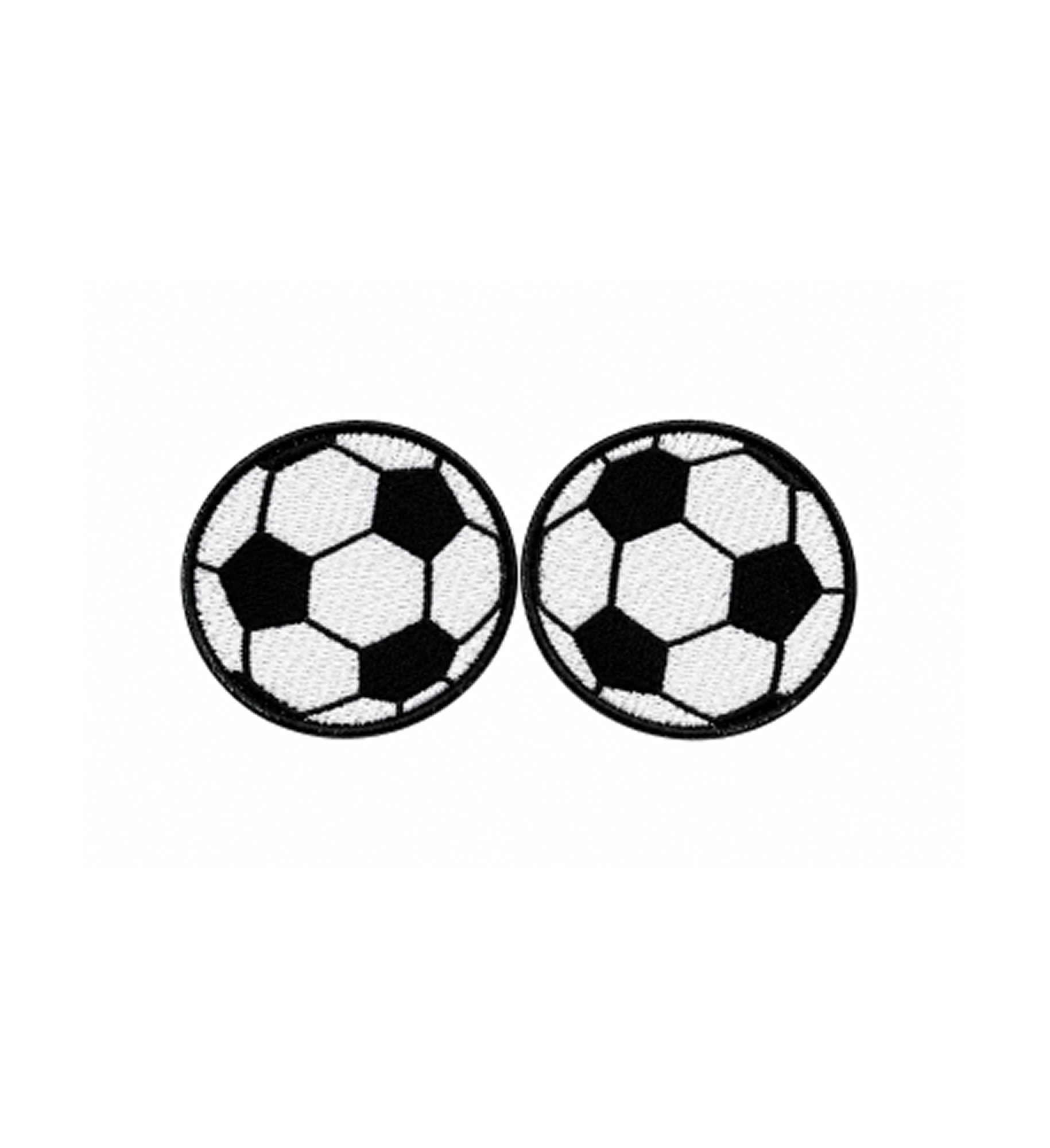 Flair Patch -Soccer Ball(2 patches)