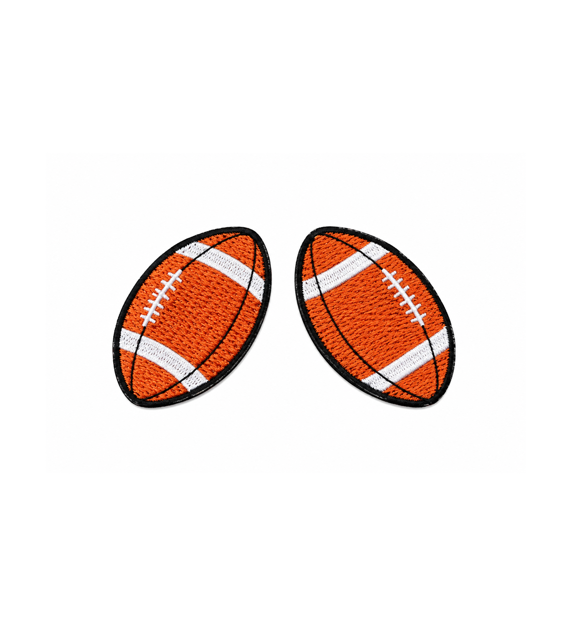 Flair Patches- Footballs ( 2 patches)