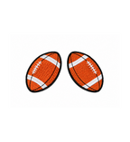 Flair Patches- Footballs ( 2 patches)