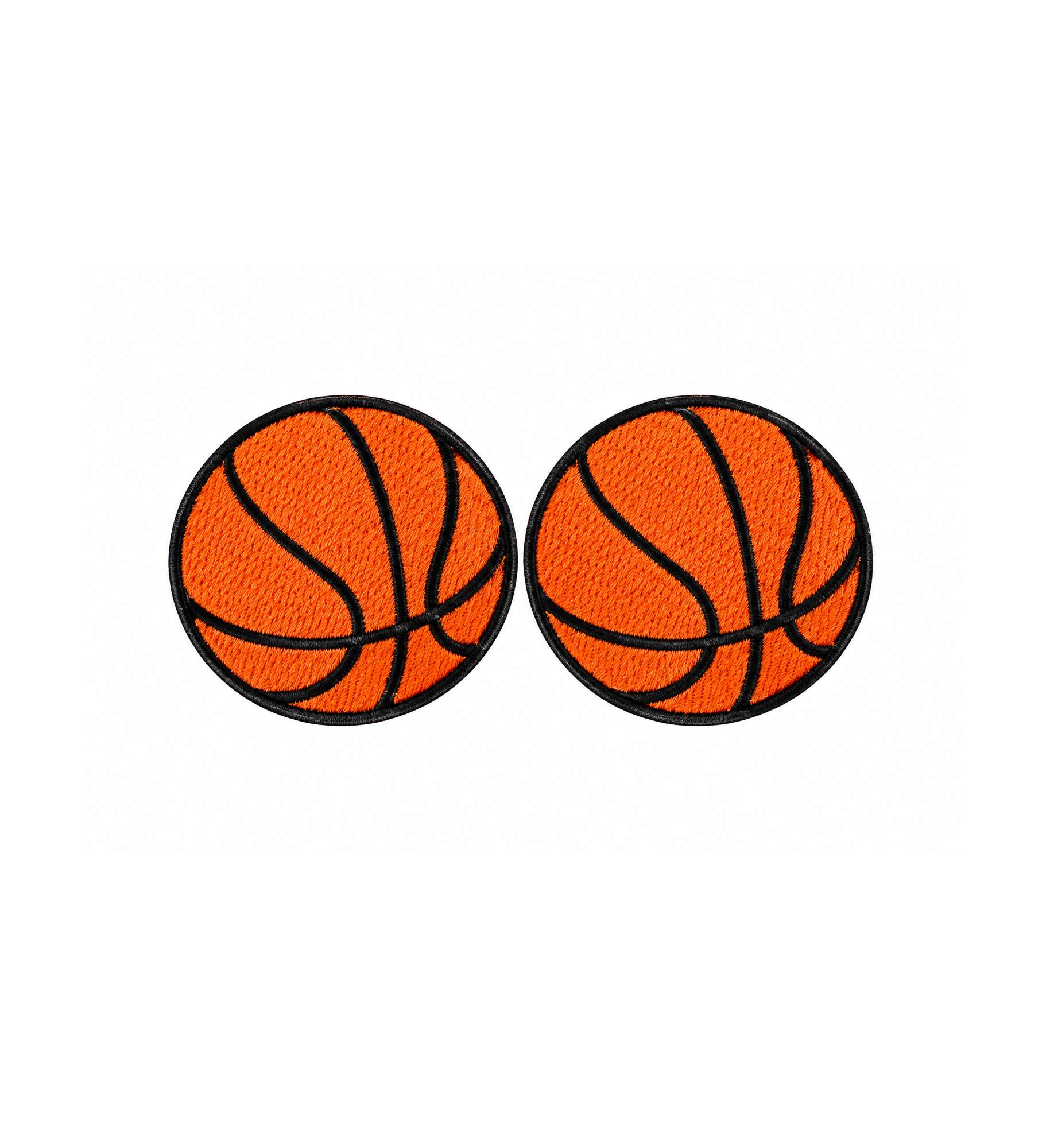 Flair Patch-Basketballs (2 patches)