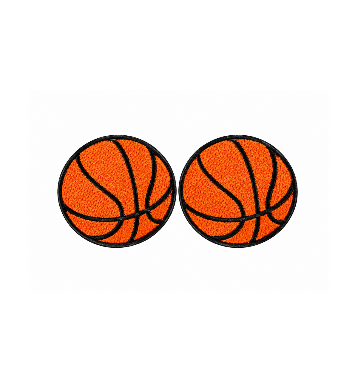 Flair Patch-Basketballs (2 patches)
