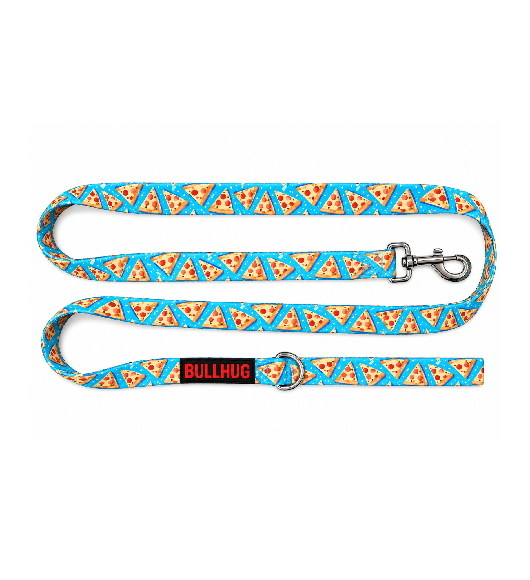 Pizza BullHug 6ft Dog Leash – Padded Handle