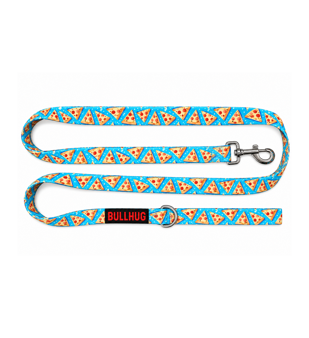 Pizza BullHug 6ft Dog Leash – Padded Handle