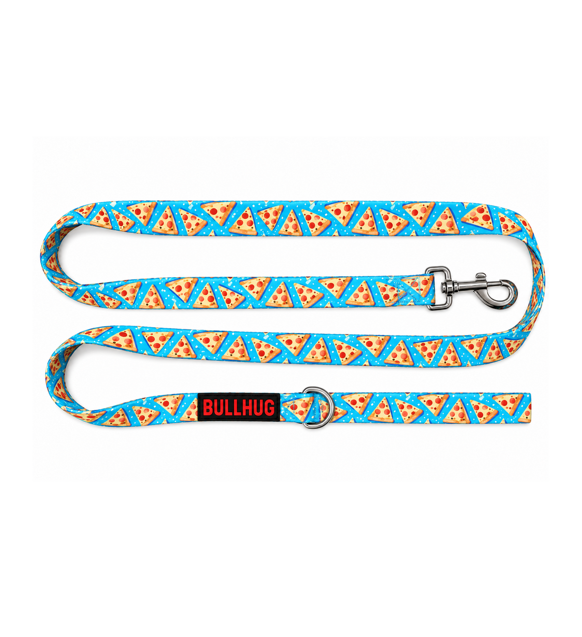 Pizza BullHug 6ft Dog Leash – Padded Handle