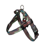 Army Camouflage BullHug Dog Harness & Leash Combo