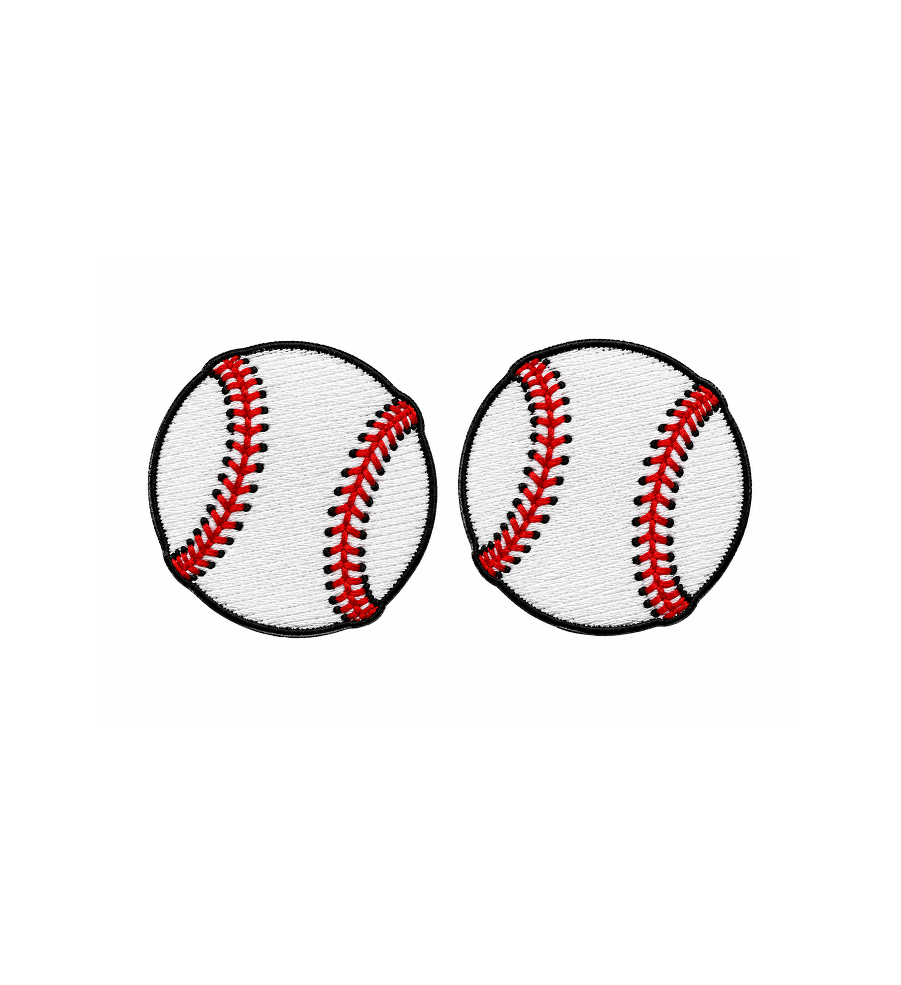 Flair Patch-Baseballs (2 patches)