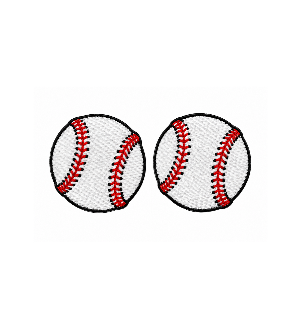 Flair Patch-Baseballs (2 patches)