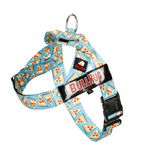 Pizza BullHug Dog Harness – Non-Choking, Adjustable