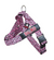 Pink Leopard BullHug Dog Harness – Non-Choking, Adjustable