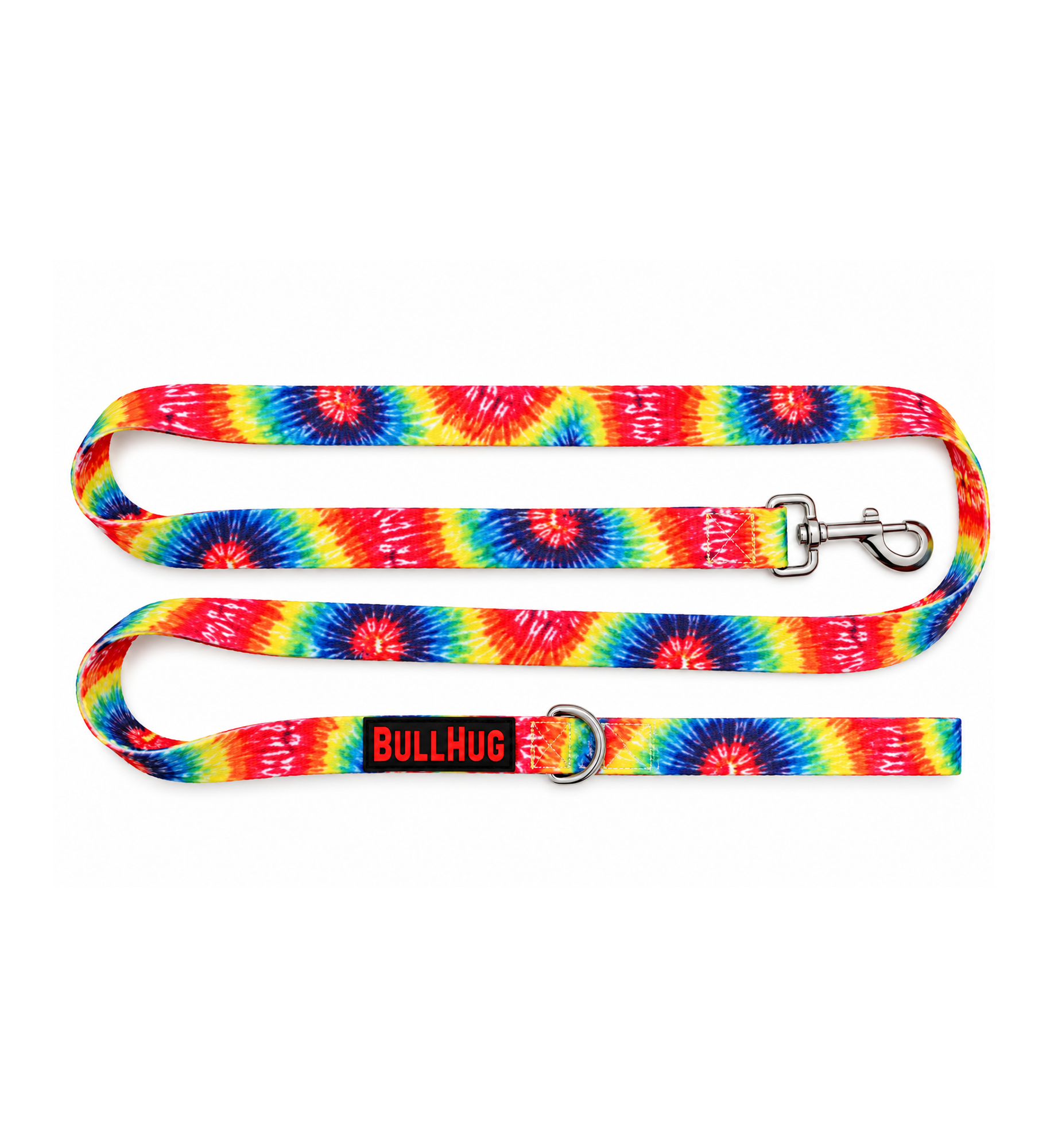 Tie Dye BullHug 6ft Dog Leash – Padded Handle