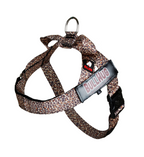 Leopard BullHug Dog Harness & Leash Combo