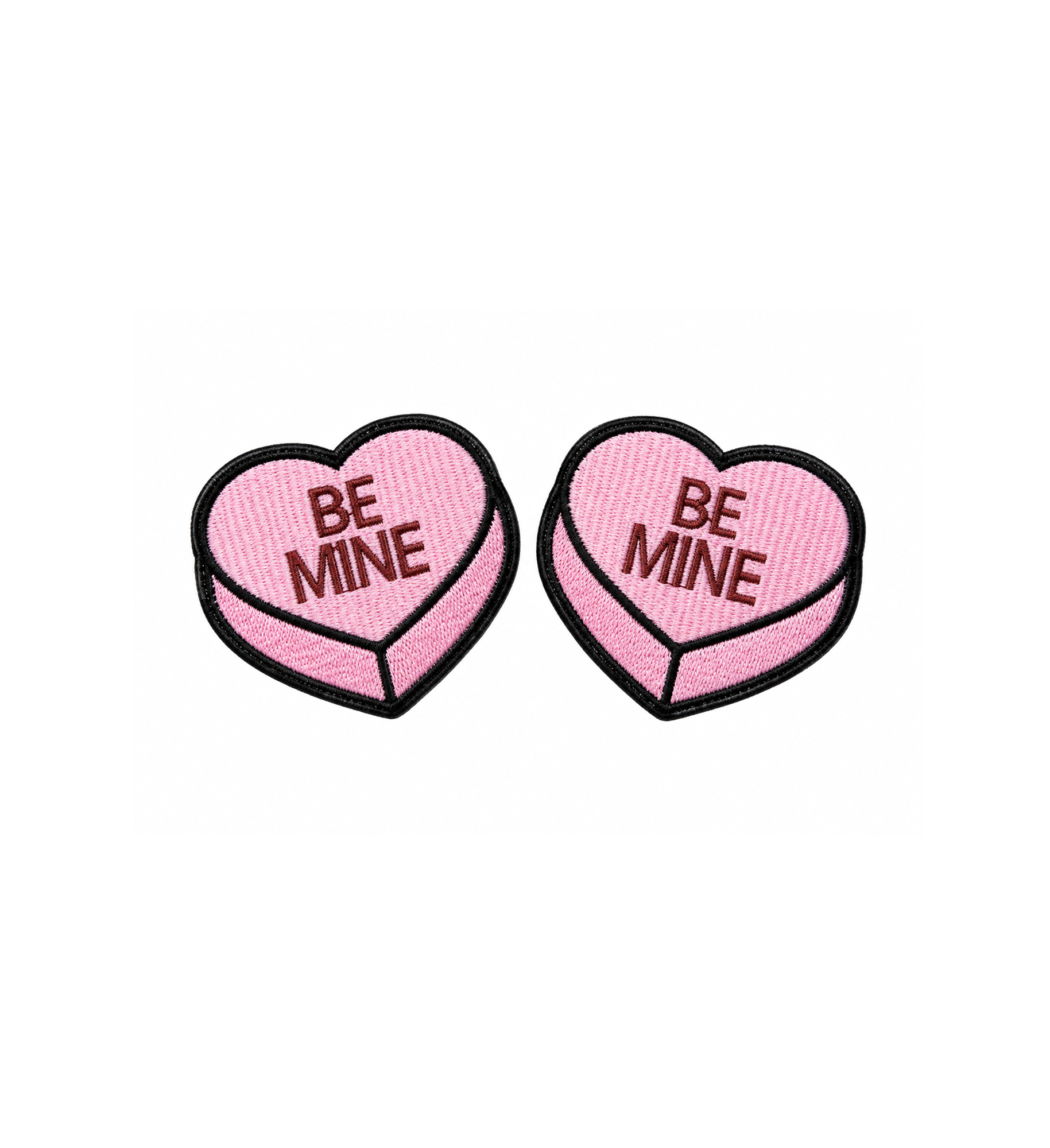 Flair Patch- Be Mine (2 patches)