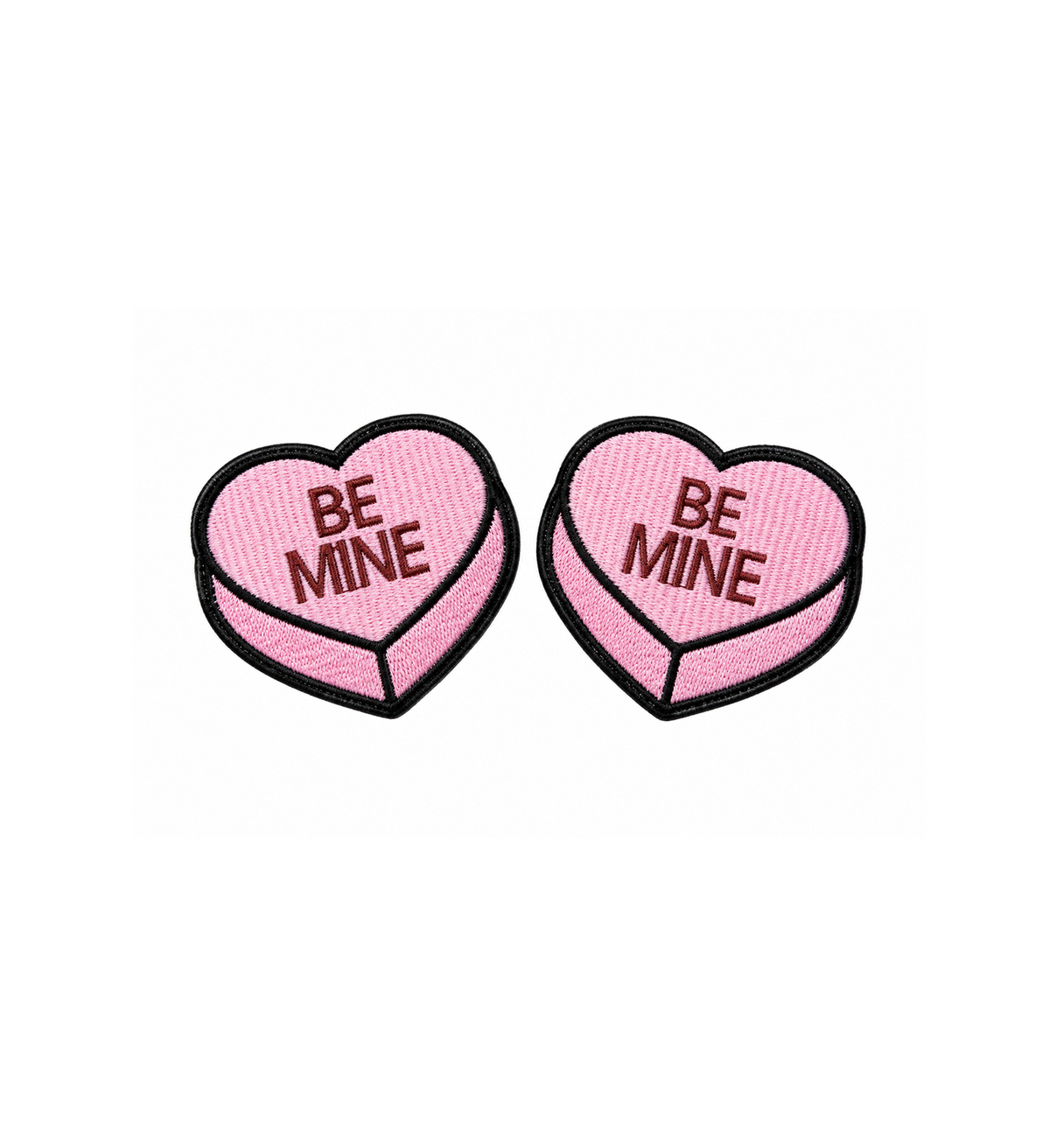 Flair Patch- Be Mine (2 patches)