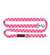 Pink Checkers BullHug 6ft Dog Leash – Padded Handle