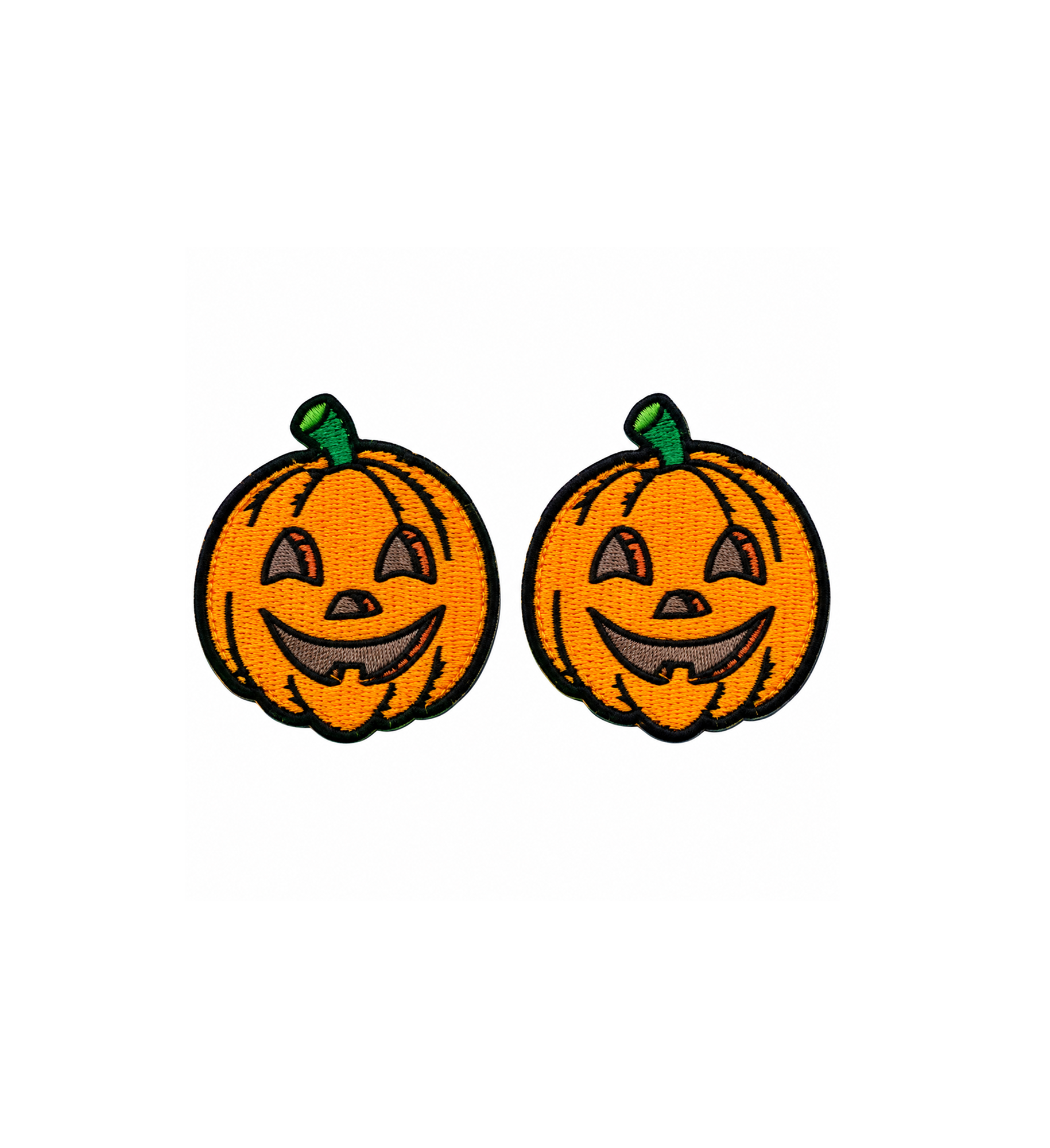 Flair Patch -Pumpkin (2 patches)