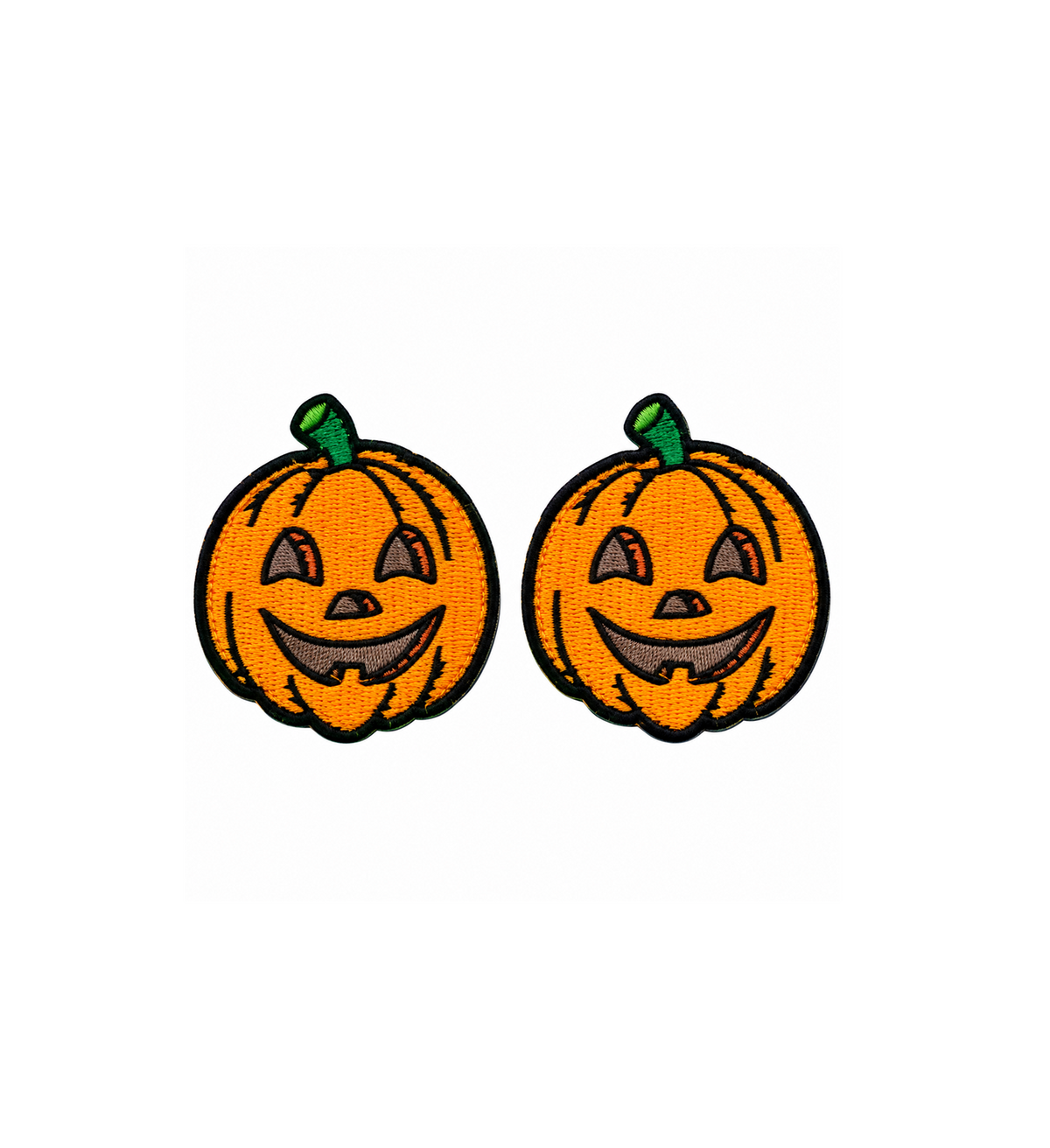 Flair Patch -Pumpkin (2 patches)