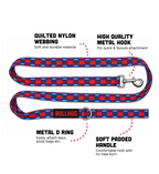 Mustache BullHug 6ft Dog Leash – Padded Handle