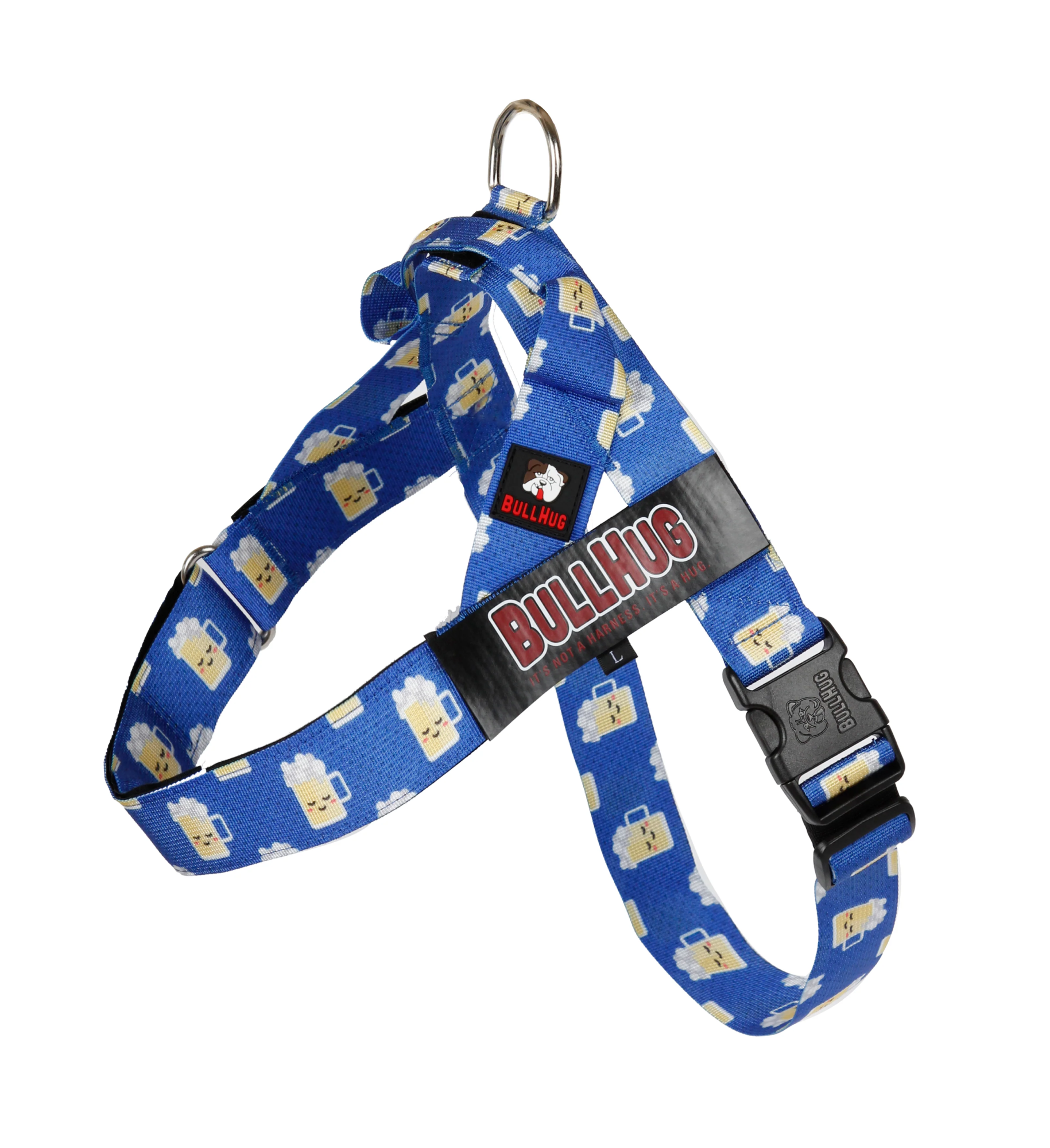Beer Mugs BullHug Dog Harness – Non-Choking, Adjustable