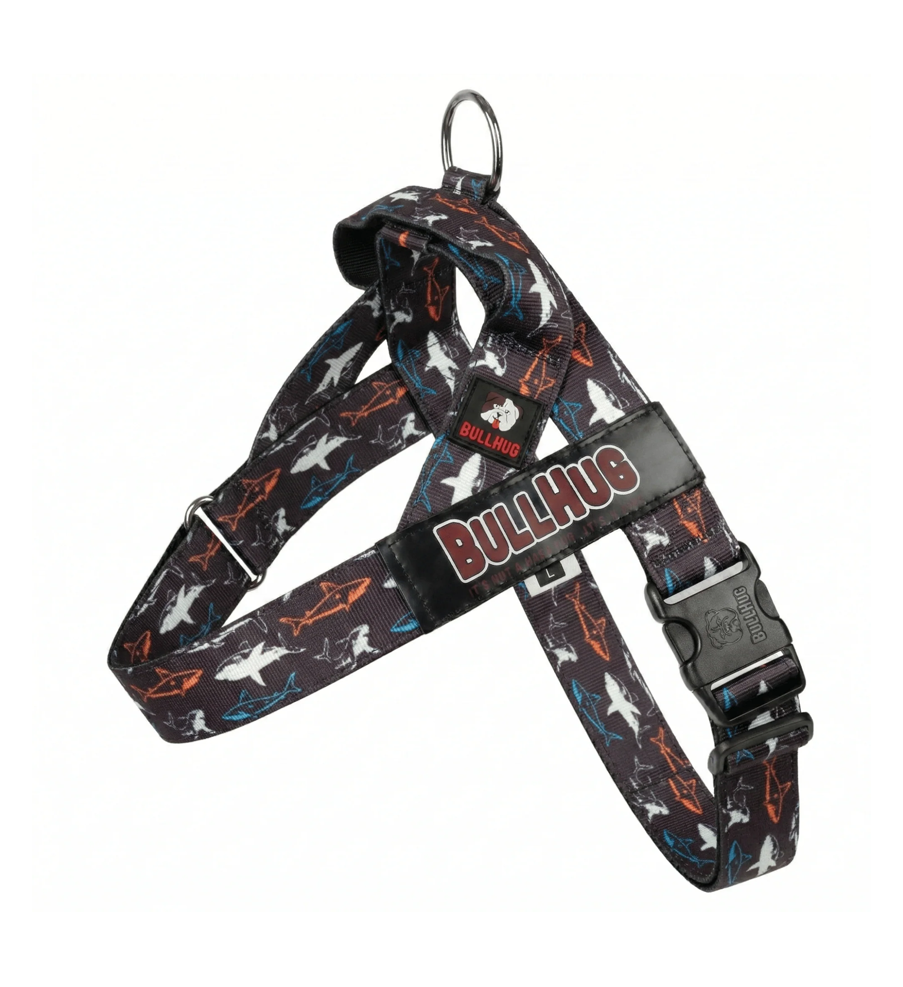 Shark BullHug Dog Harness – Non-Choking, Adjustable