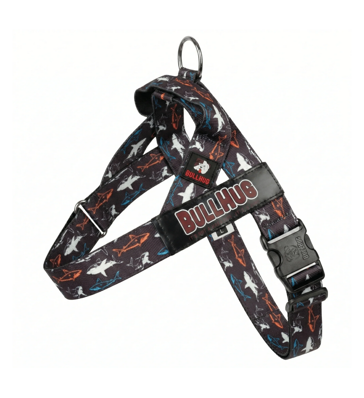 Shark BullHug Dog Harness – Non-Choking, Adjustable