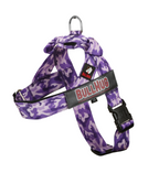 Purple Camouflage BullHug Dog Harness – Non-Choking, Adjustable
