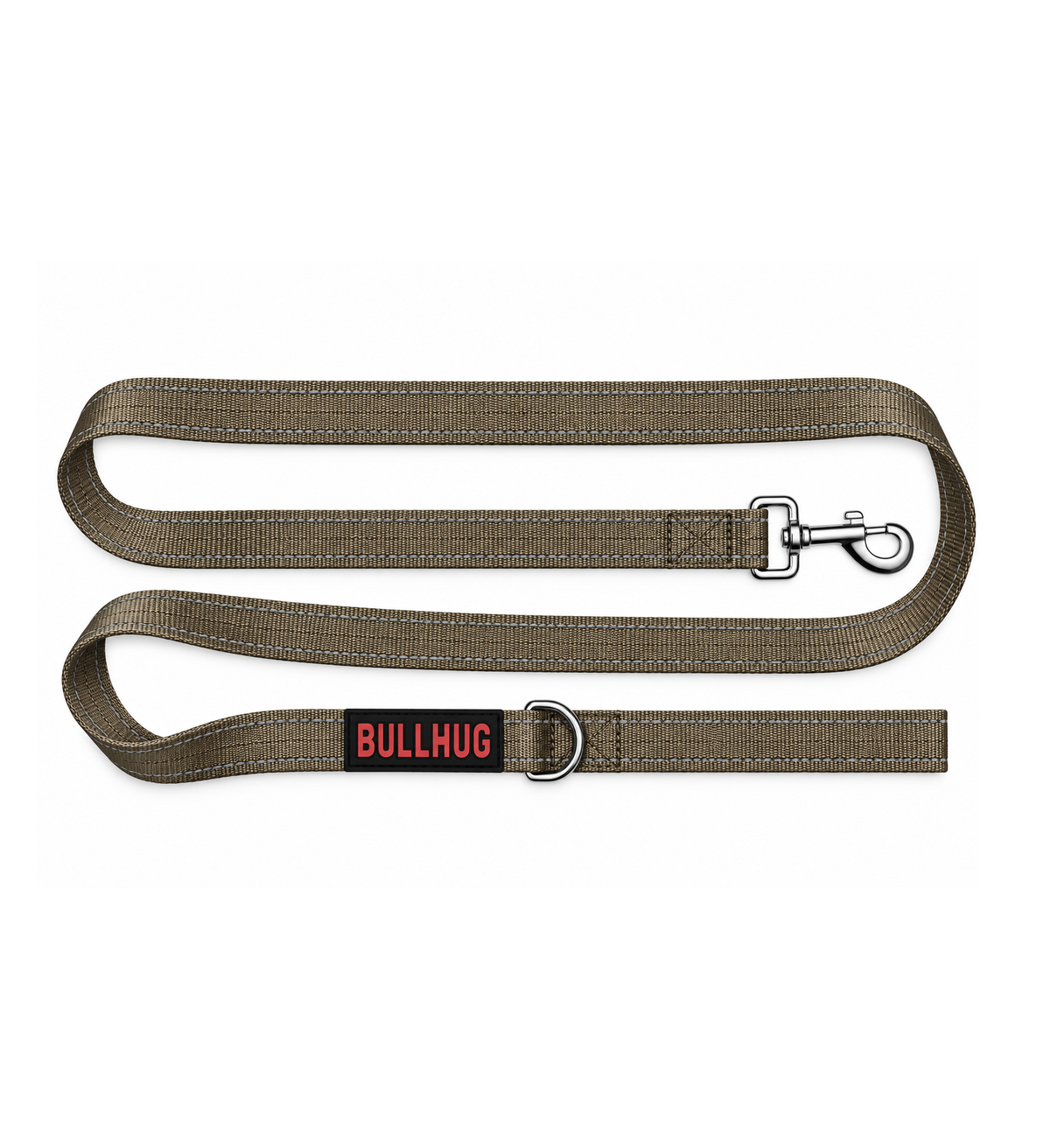 Taupe BullHug 6ft Dog Leash – Padded Handle