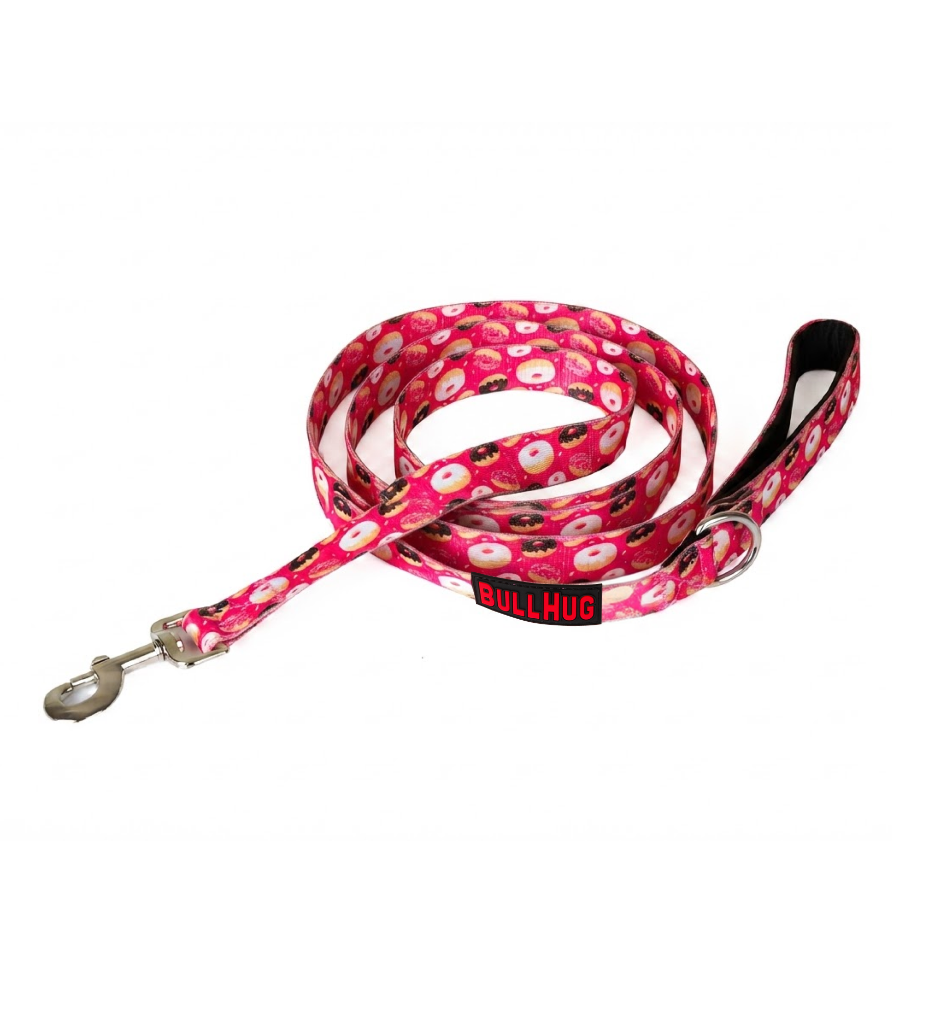 Donuts BullHug 6ft Dog Leash – Padded Handle