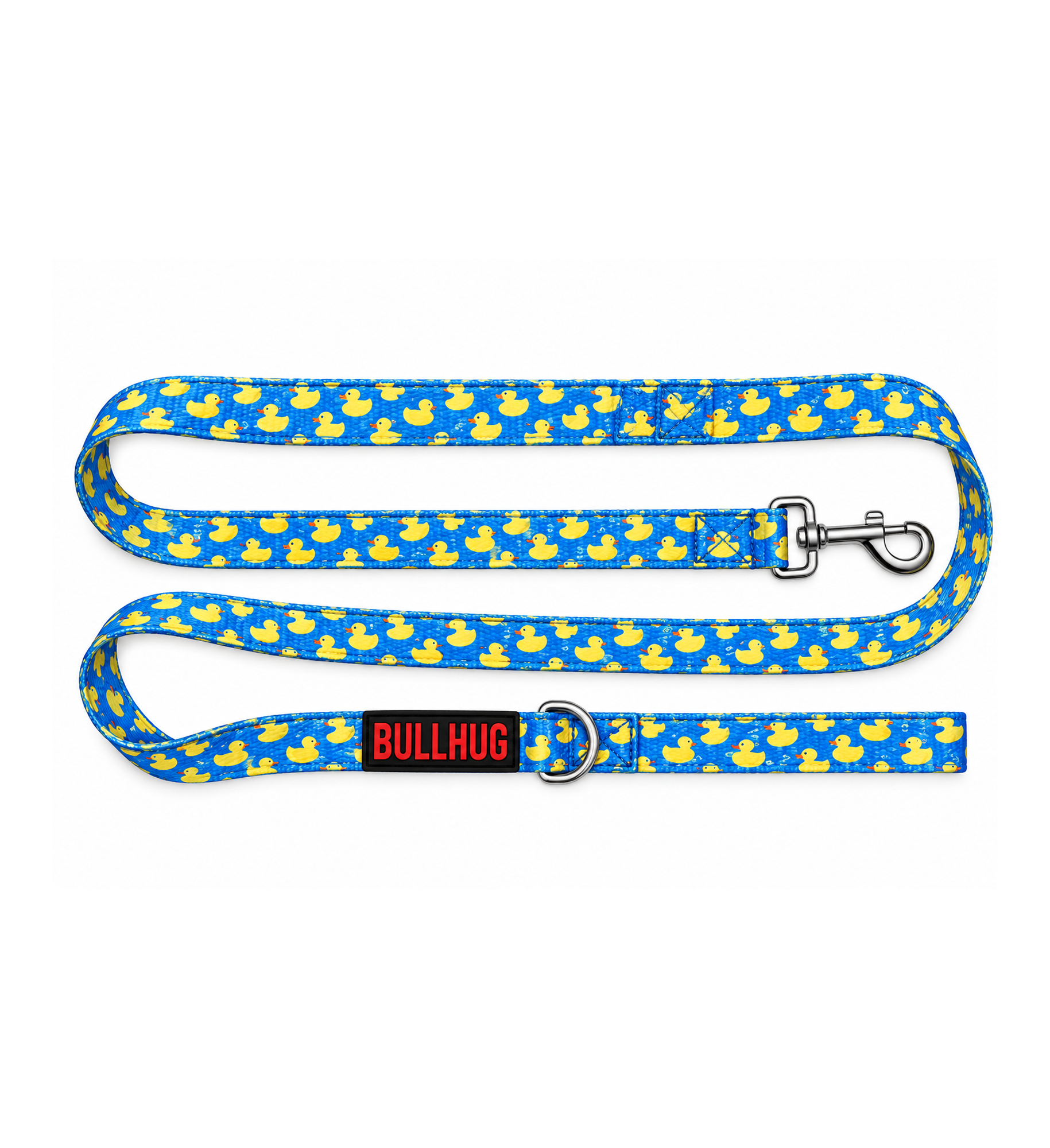 Rubber Ducky BullHug 6ft Dog Leash – Padded Handle