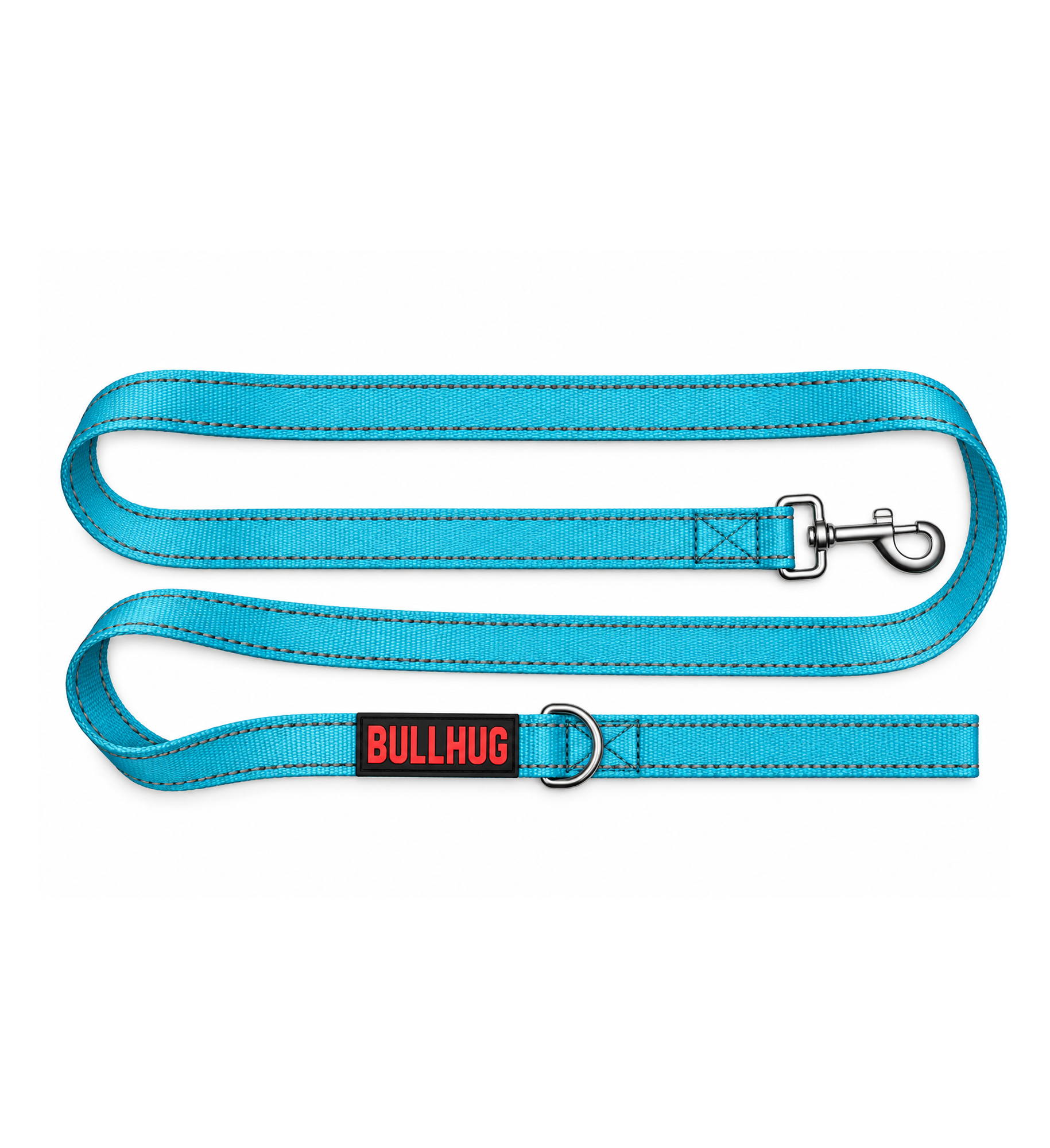 Teal BullHug 6ft Dog Leash – Padded Handle
