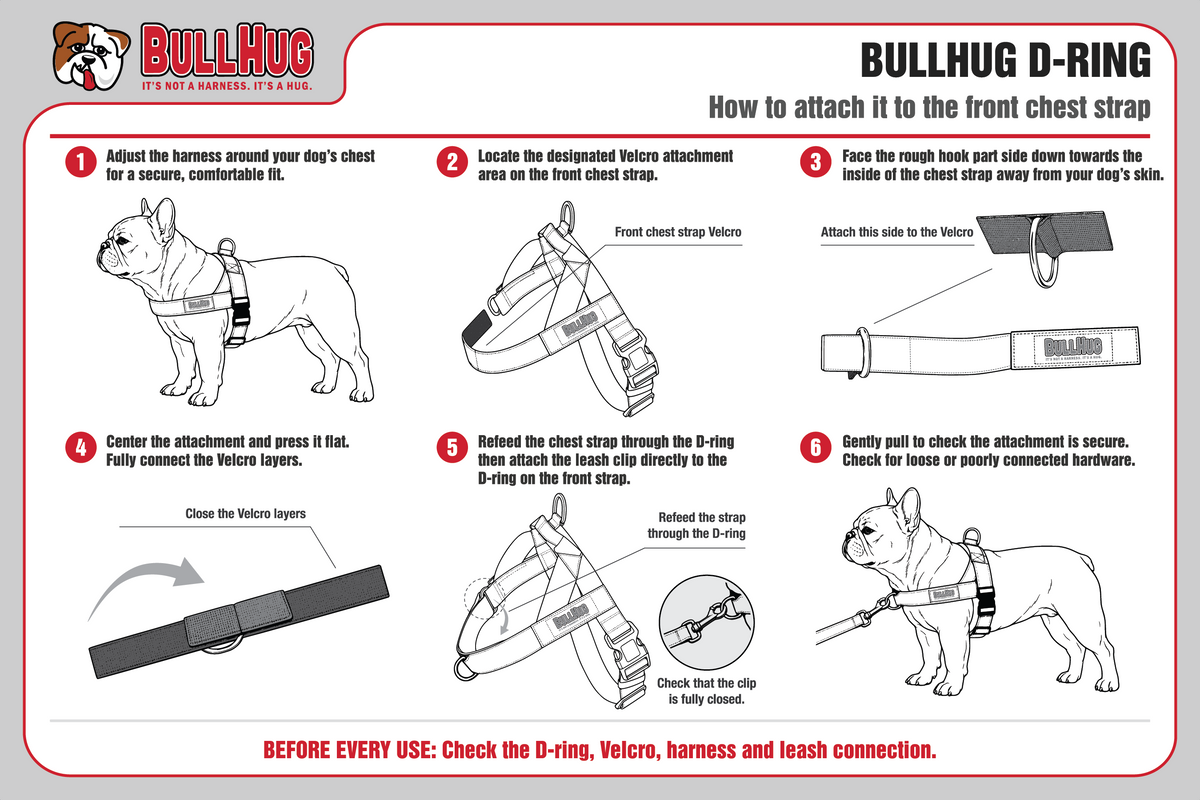 No-Pull D-Ring Harness Attachment