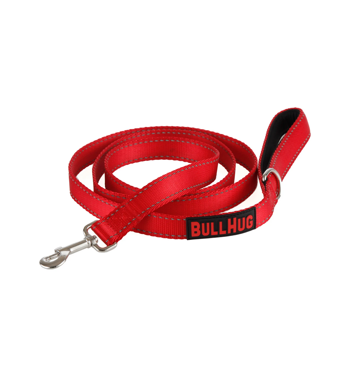 Fire Truck Red BullHug 6ft Dog Leash – Padded Handle