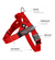 Fire Truck Red BullHug Dog Harness – Non-Choking, Adjustable