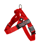 Fire Truck Red BullHug Dog Harness – Non-Choking, Adjustable
