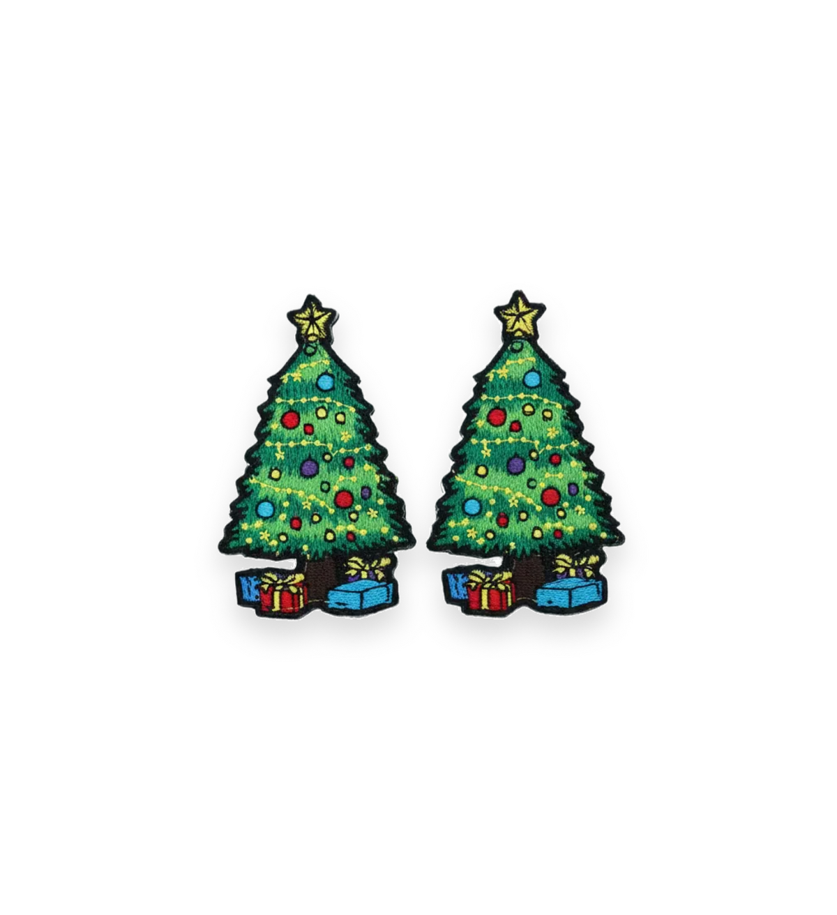 Flair Patch- Christmas Tree (2 patches)