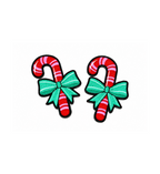 Flair Patches- Candy Cane (2 patches)
