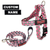 BullHug Checker Heart No Choke Dog Harness and Leash Essentials Combo
