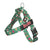 Festive Holiday Red Green Bullhug Dog Harness