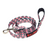 Checkered heart bullhug 6 foot dog leash 