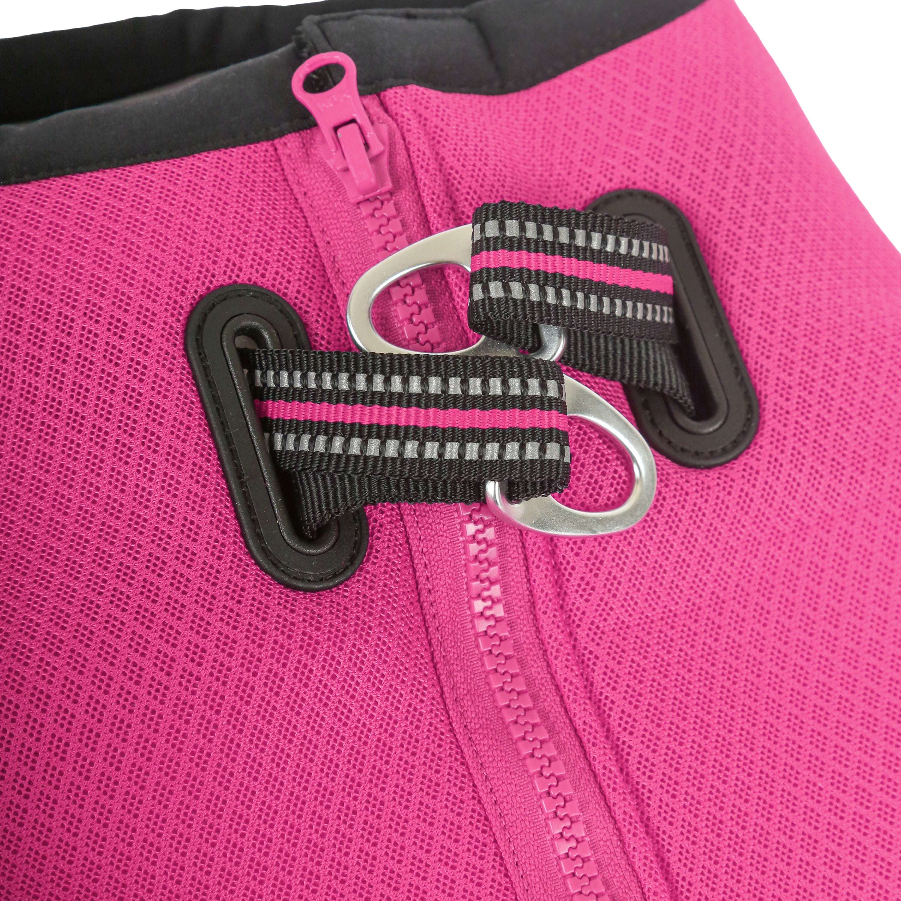 Pink Bullhug Cooling Vest Harness for Dog Close-Up