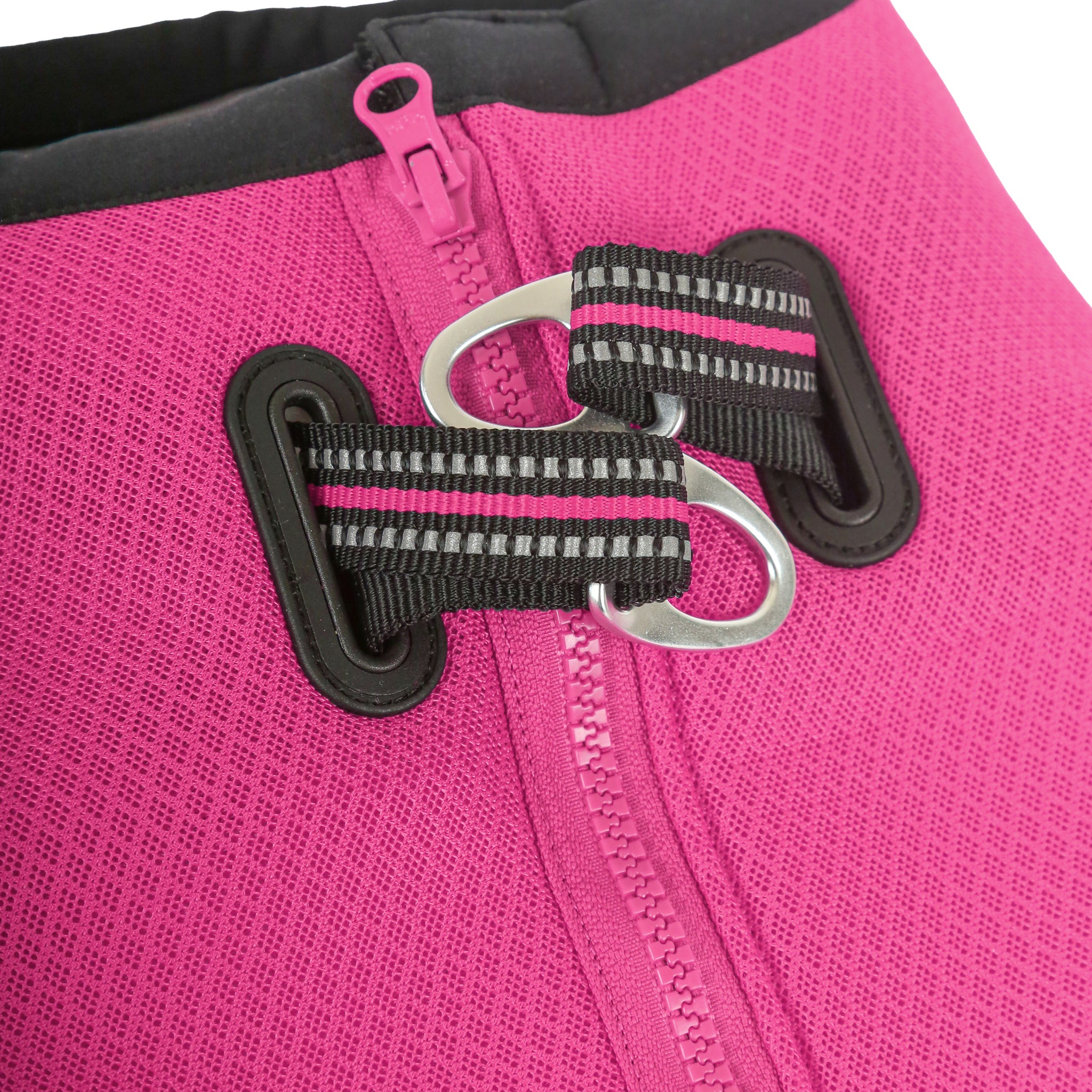 Pink Bullhug Cooling Vest Harness for Dog Close-Up