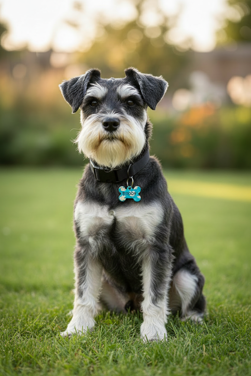 Personalized Dog Name Tag | Custom Pet ID Bone Charm