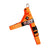 "NEON ORANGE " BULLHUG HARNESS - thebullhug.com