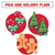 Chose One Holiday Flair Patch for Your Bullhug Dog Harness